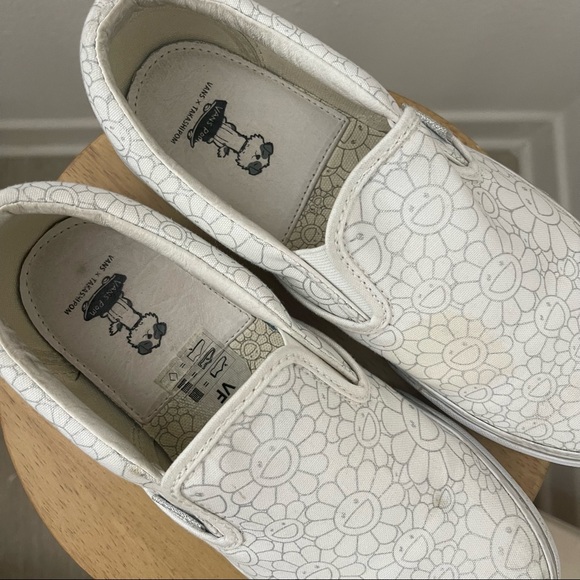 VAULT BY VANS X TAKASHI MURAKAMI - CLASSIC SLIP-ON LX (Flower) Silver Line - Picture 11 of 12
